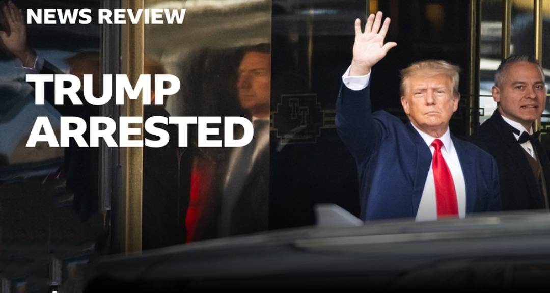 The story  Donald Trump has become the first ex-US president to be arrested and charged with criminal offences.